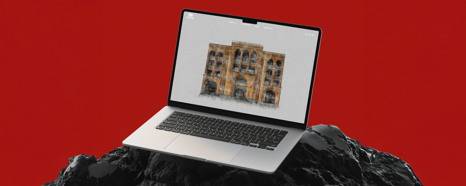 Website Creation for Proshyan Brandy Factory